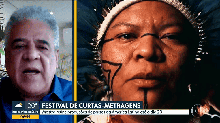 Imagem da reportagem da Globo